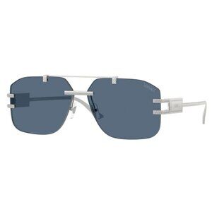 NEW VERSACE SUNGLASSES VE2275 100080 SILVER UNISEX EYEWEAR VERSACE VE 2275